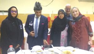 Group photo at the iftar